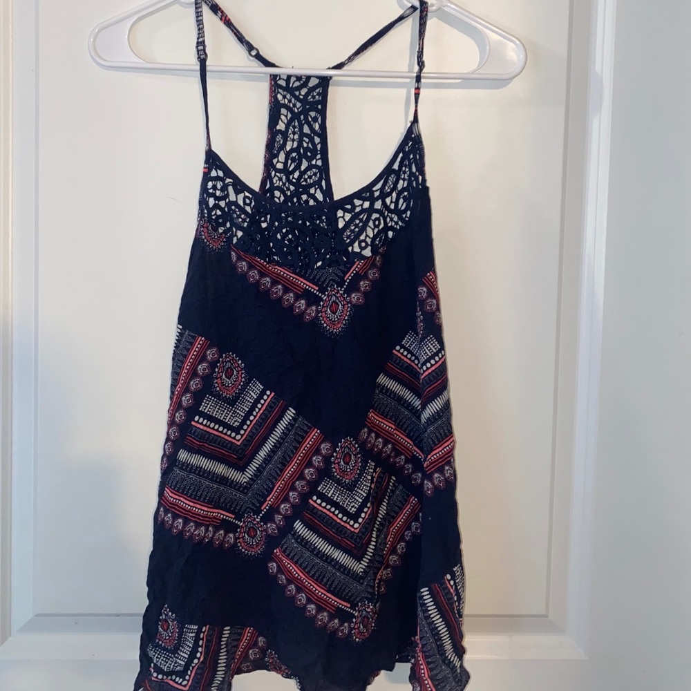 Tribal print tank top